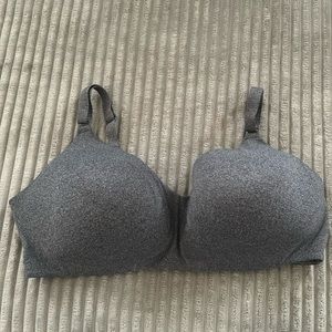 40DDD TORRID Curve Heather Grey 360 Back Smoothing Wire-free Everyday Bra